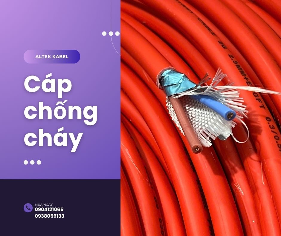 Cung cấp cáp chống cháy cho hệ thống chiếu sáng khẩn cấp